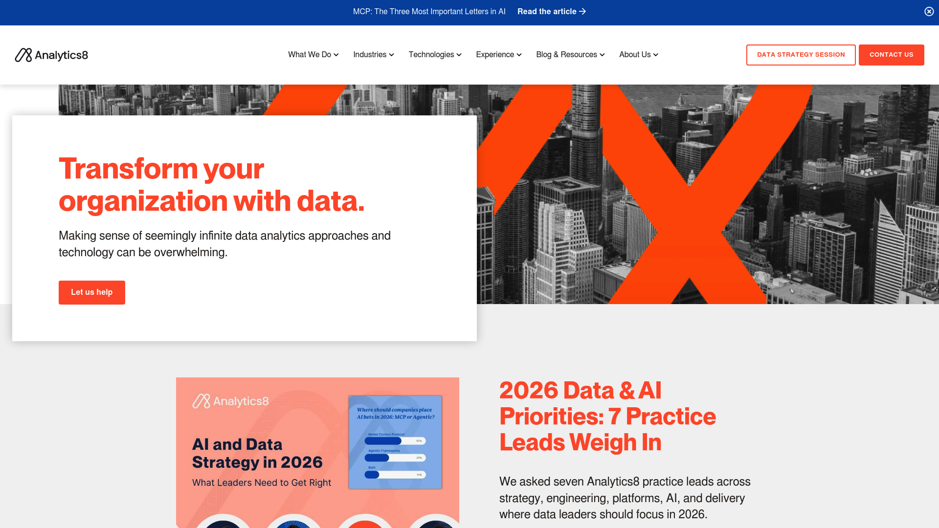 Analytics8 - Transform your organization with data. | IvaraX