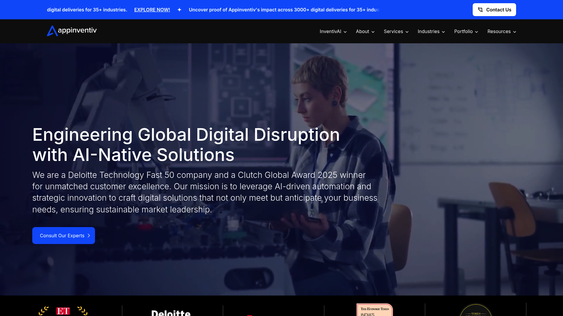 Appinventiv - Engineering Global Digital Disruption with AI-Native ...