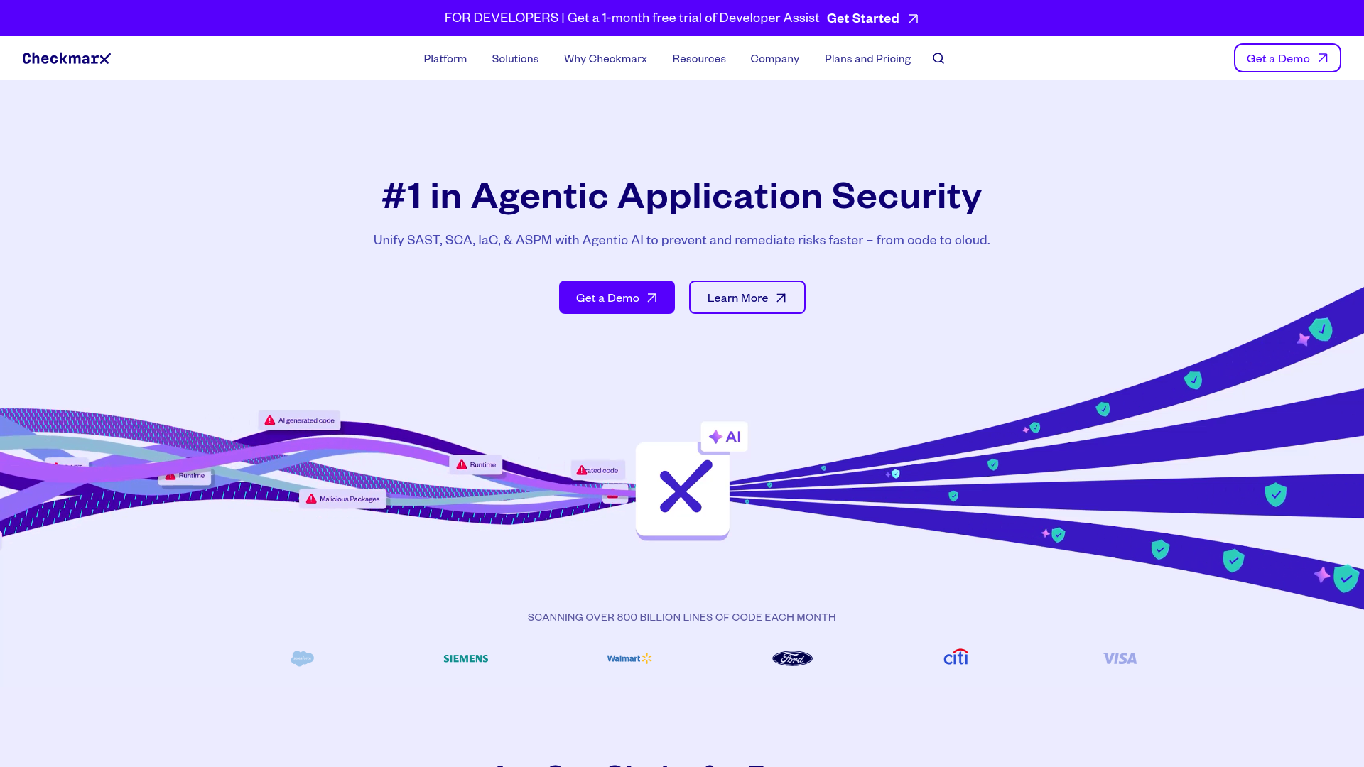 Checkmarx - #1 in Agentic Application Security | IvaraX
