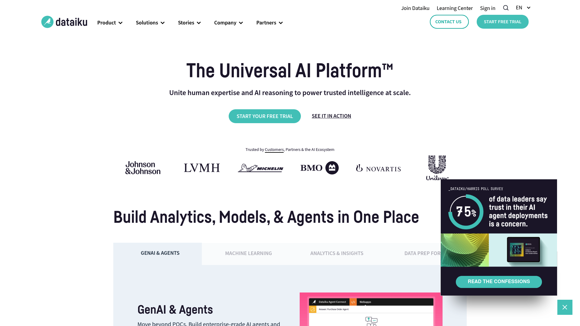 Dataiku - The Universal AI Platform™ | IvaraX