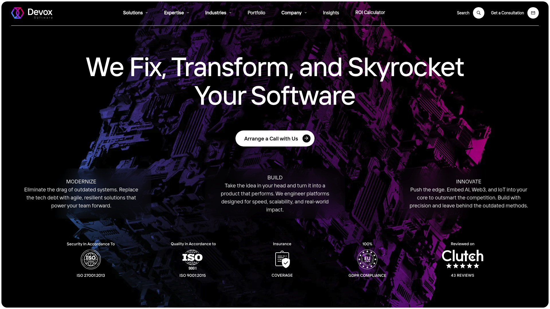 Devox Software - We Fix, Transform, and Skyrocket Your Software | IvaraX