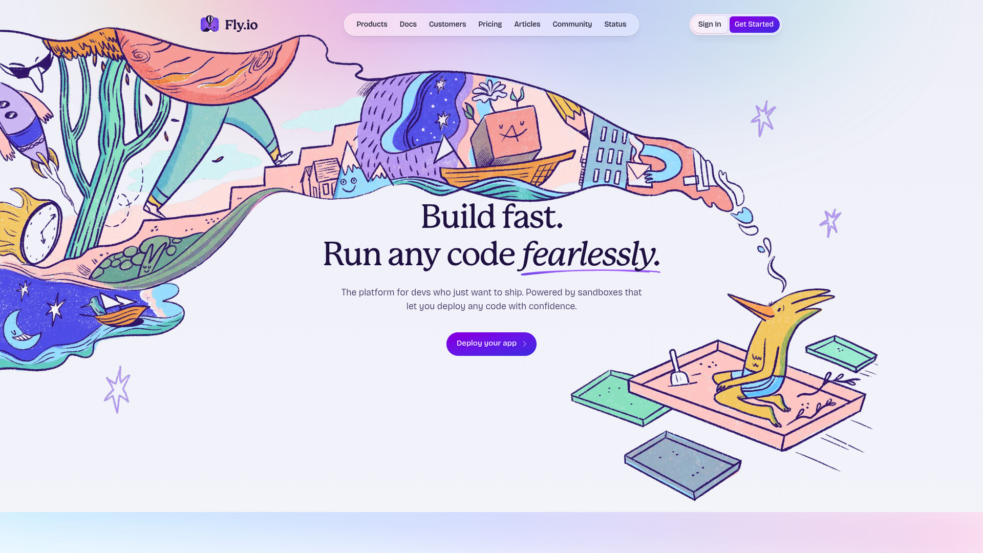 Fly.io - Build fast. Run any code fearlessly. | IvaraX