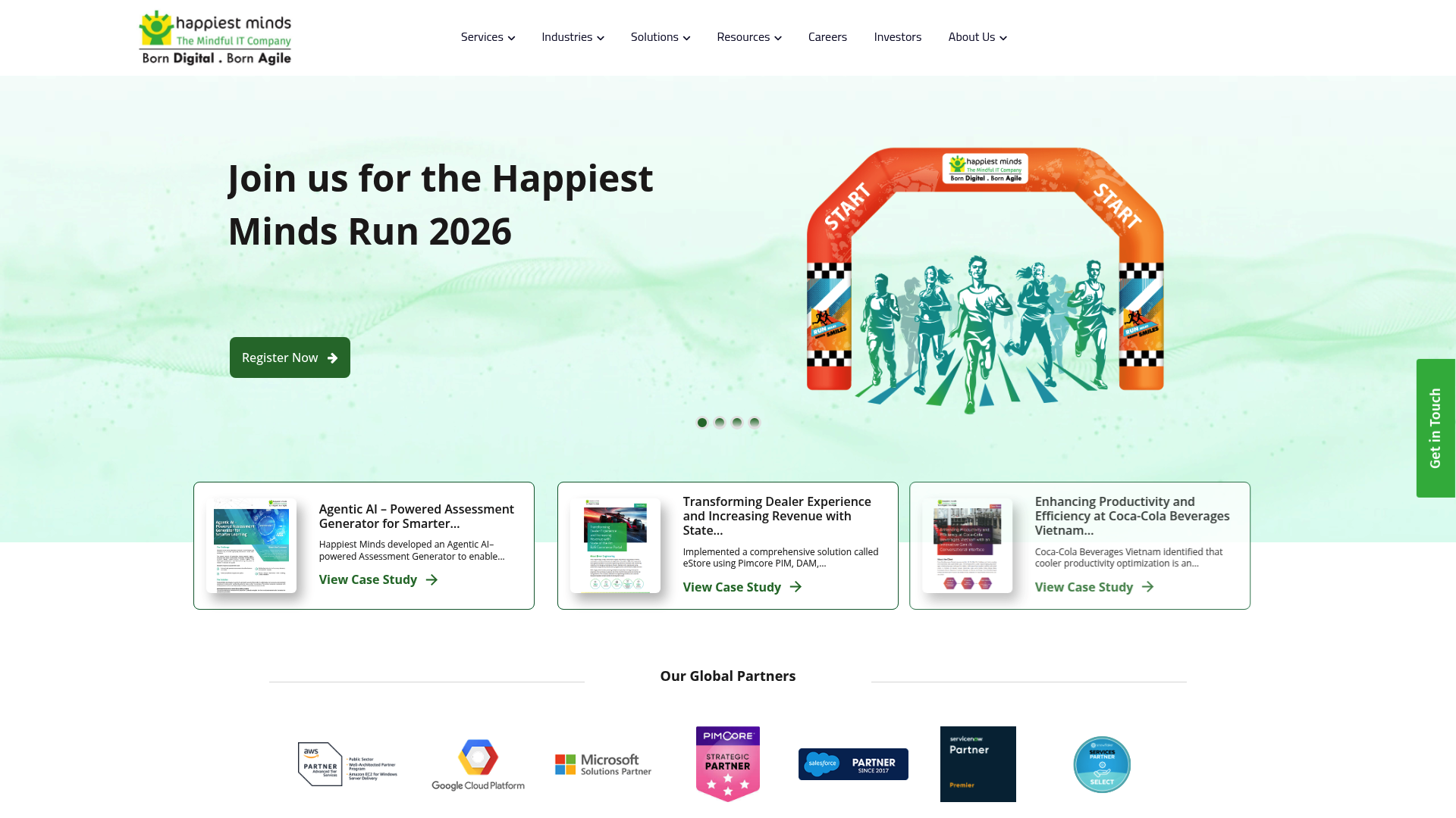 Happiest Minds - AI-Led Digital Engineering & IT Services | IvaraX