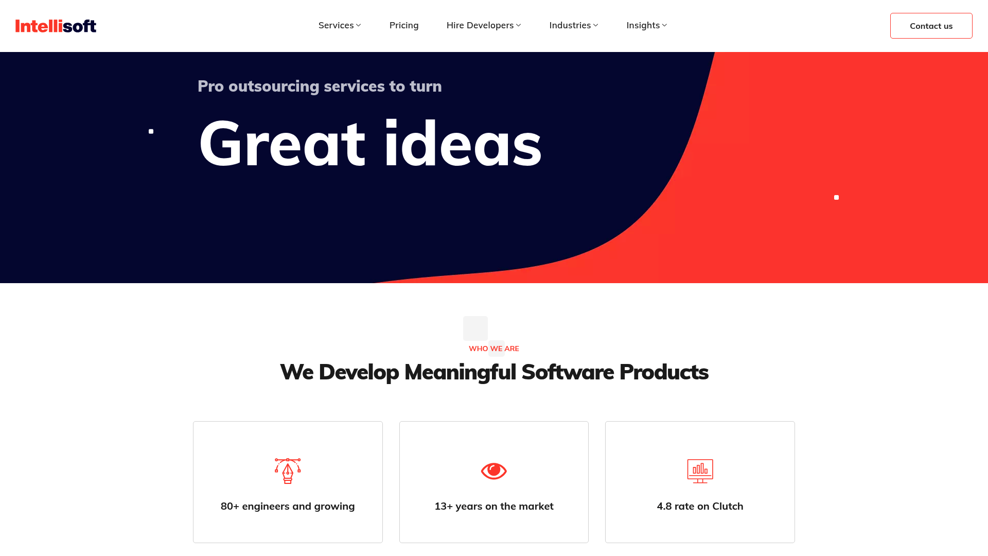 Intellisoft - Great ideas into outstanding products | IvaraX