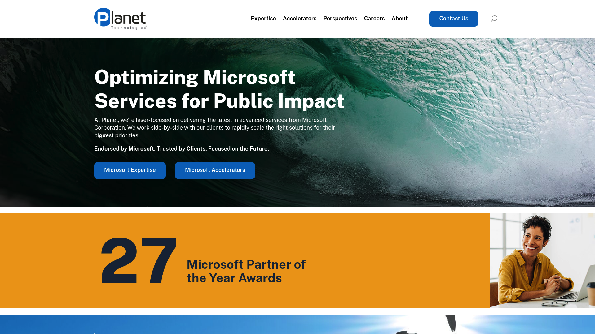 Planet Technologies - Optimizing Microsoft Services for Public Impact ...