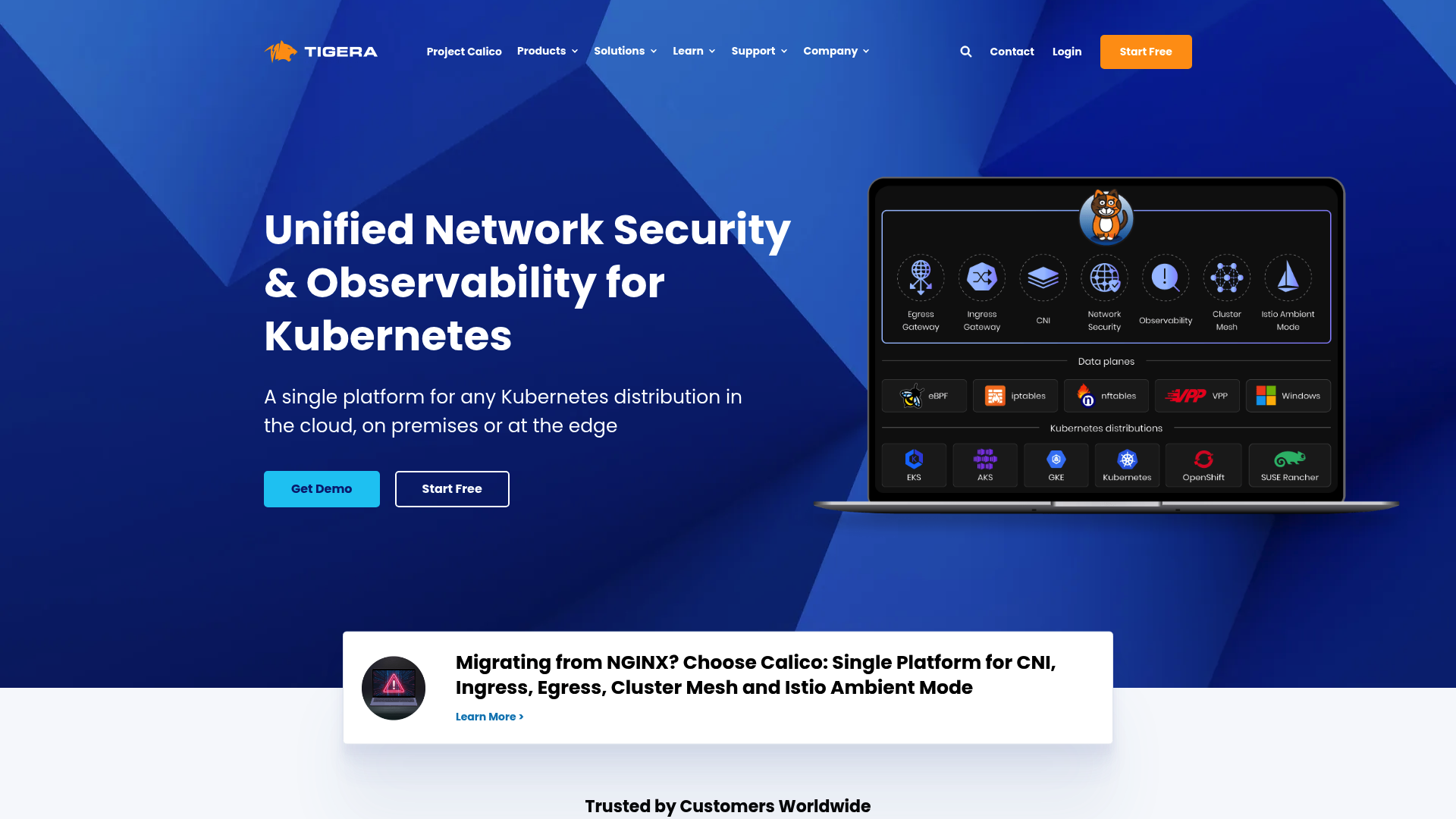 Tigera - Unified network security & observability for Kubernetes | IvaraX